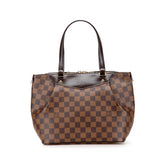 ルイ ヴィトン ダミエ ウェストミンスターPM ハンドバッグ N41102 ブラウン PVC レザー レディース LOUIS VUITTON 【中古】